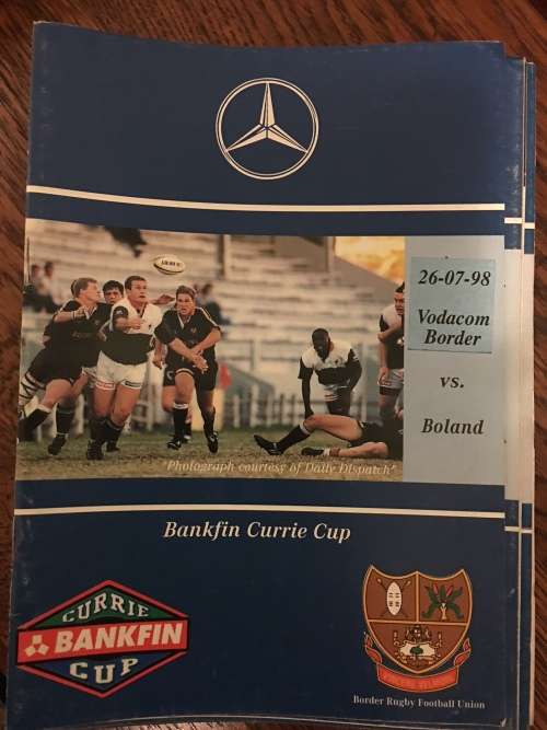 BORDER RUGBY: PROGRAMMES