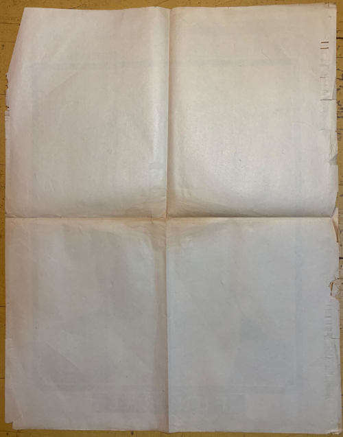 ORIGINAL HISTORIC NEWSPAPER POSTER: ASSASSINATION OF DR VERWOERD
