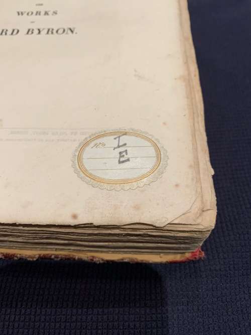 The Works of Lord Byron, including the Suppressed Poems, Complete in One Volume by Byron