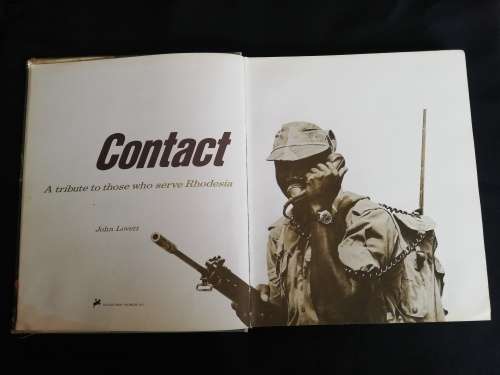 Contact 1. Rhodesian bush war. No overseas postage.