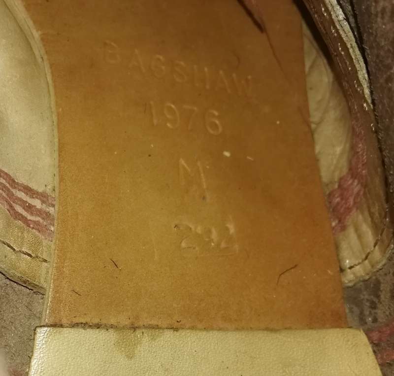 SADF anti-tracking boots, used by Recces/32 Battalion. Waxies.