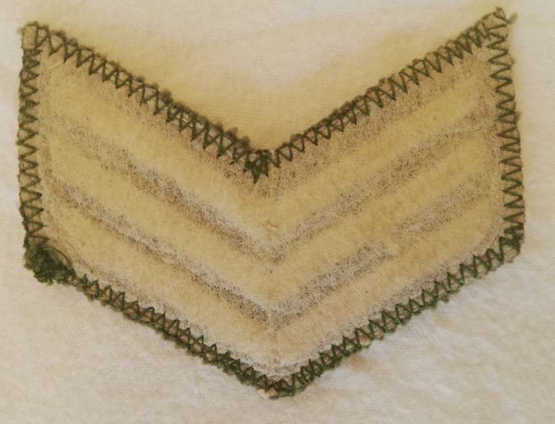 Rhodesian Army Sergeant stripes.
