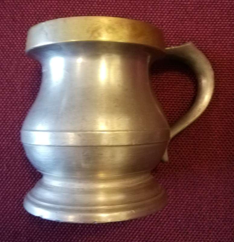 Early South African Railways 1 gill measure, George 5th. Lumley.