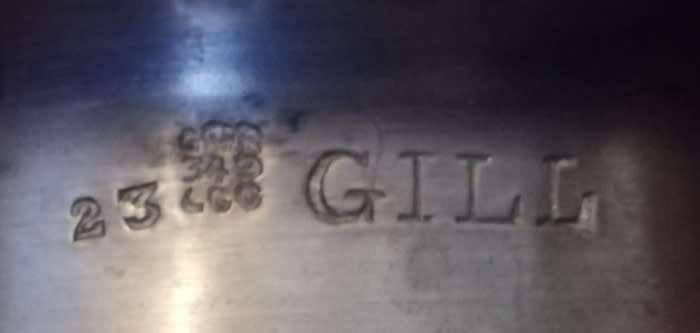 Early South African Railways 1 gill measure, George 5th. Lumley.