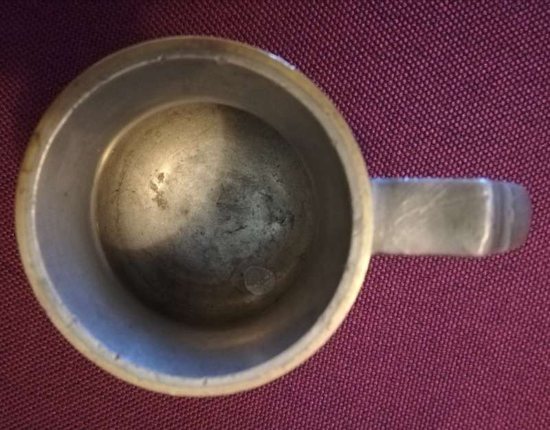 Early South African Railways 1 gill measure, George 5th. Lumley.