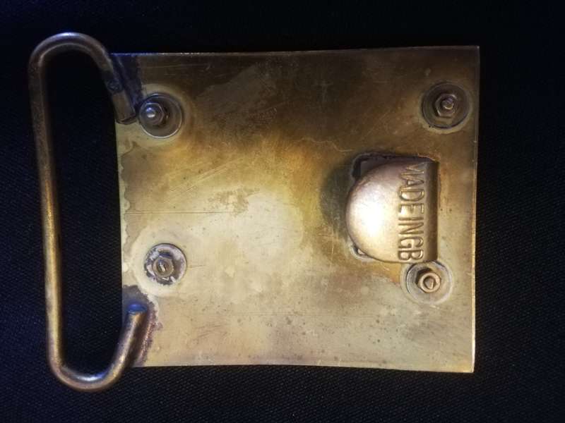 WW1 era Argyll & Sutherland Highlanders belt buckle.