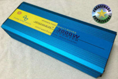 BEAT LOADSHEDDING!!! 3000w PURE SINE 12vdc - 220vac inverter. FREE SHIPPING