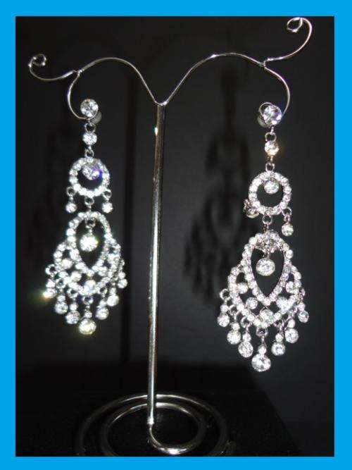 Crystal Chandelier Piercing Earrings