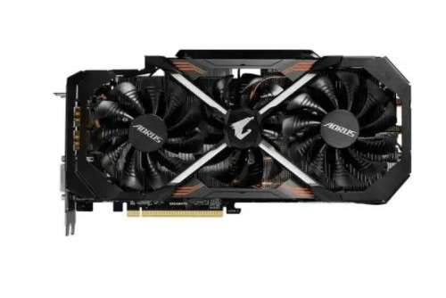 Gigabyte AORUS Geforce GTX 1080 Ti Windforce 11GB Graphics Card / GDDR5X 352bit Memory / Windforce 3