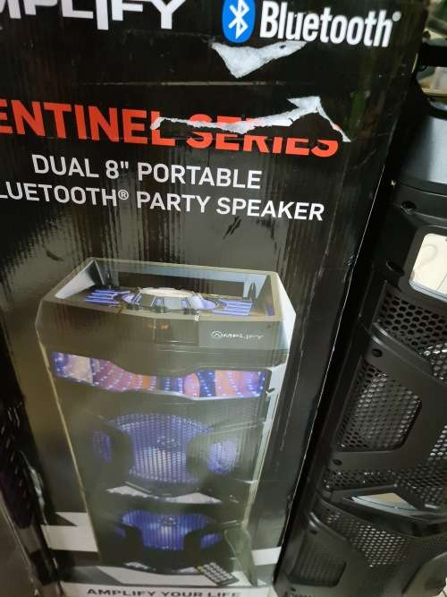 Amplify Sentinel Party wireless and wired speaker with Microphone