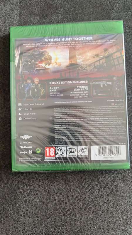 Wolfenstein young blood Xbox one Game Brand new