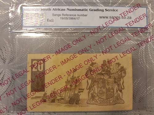 1981 R20 SECOND ISSUE GERHARD DE KOCK REPLACEMENT NOTE AU 50
