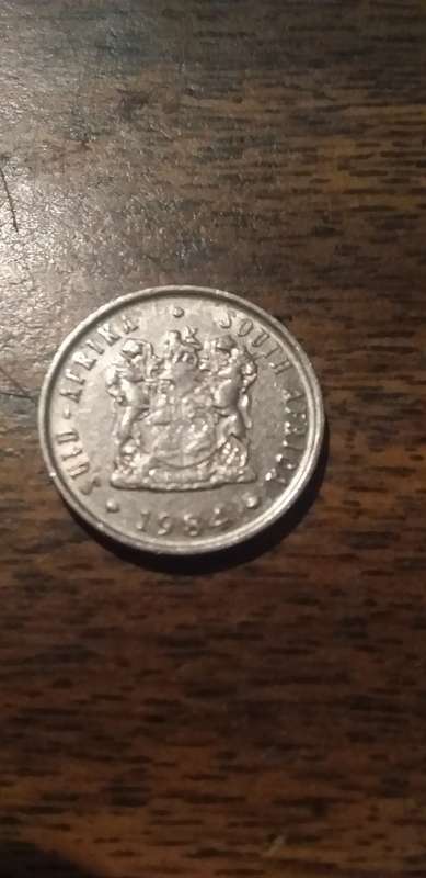 SA 5c coin 1984