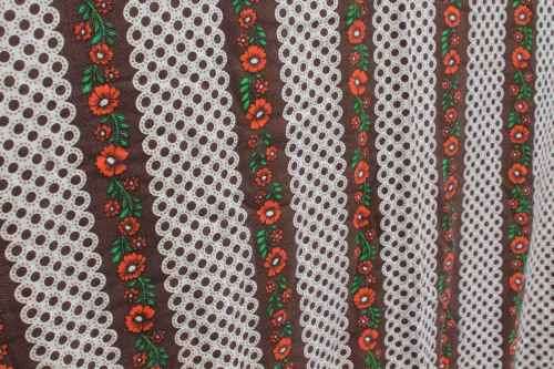 Fabric Curtains Vintage from the 70's
