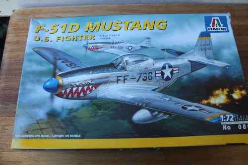 Italeri F-51D Mustang U.S. Fighter Scale 1:72