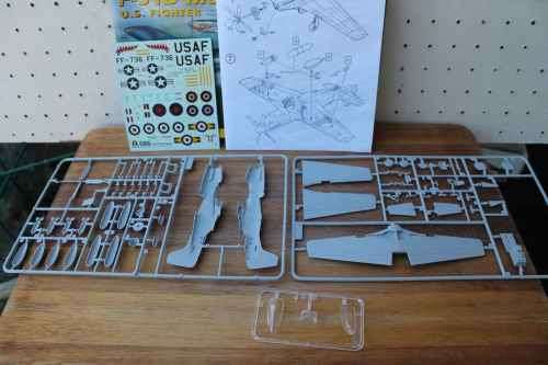 Italeri F-51D Mustang U.S. Fighter Scale 1:72