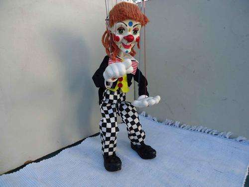 Vintage Pelham Puppet Bimbo the Clown