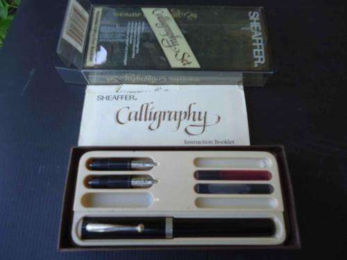 Vintage Sheaffer Calligraphy Set