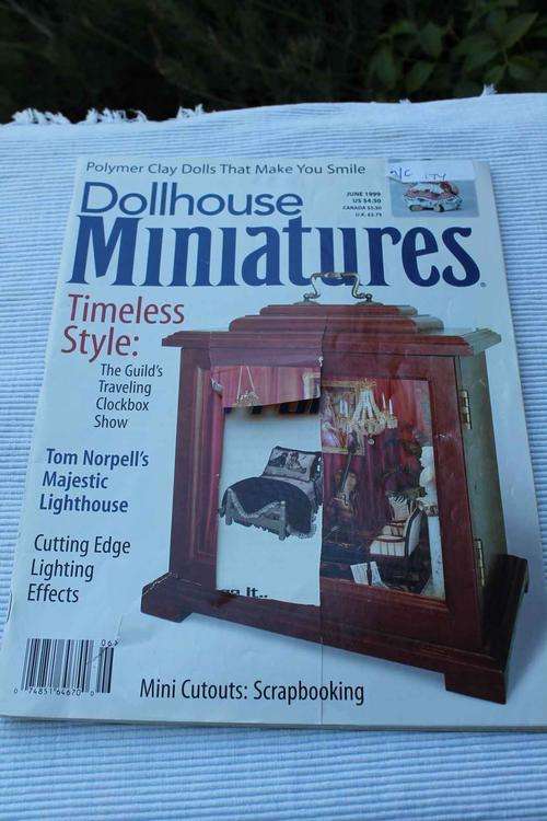 Doll House Miniature Magazine