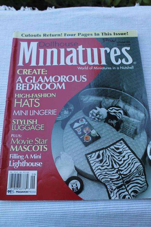 Doll House Miniature Magazine