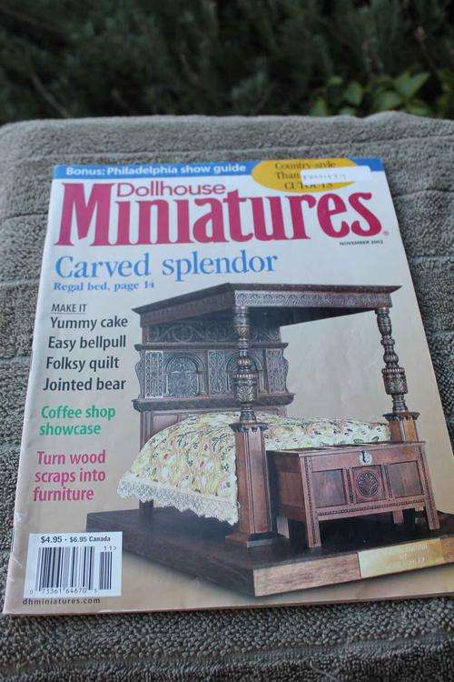 Doll House Miniature Magazine