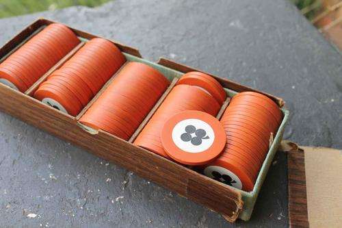 Vintage Casino Gambling Chips