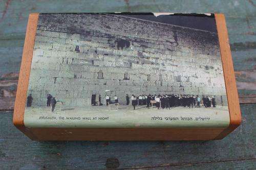 Vintage Music Box of Wailing Wall
