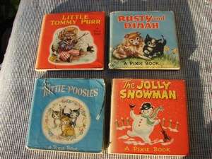 Vintage Little Pixie Books