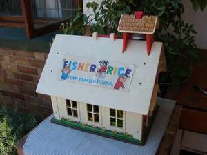 Vintage Fisher Price School House