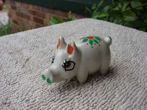 Wade Pig Irish Shamrock Made in Ireland