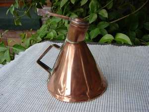 Vintage Copper Oil Can