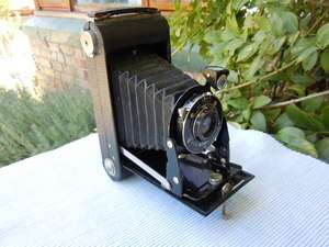 Vintage Kodak Junior Bellows Camera - WORKING