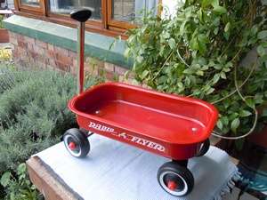 Radio Flyer Pull Along Wagon made of Metal