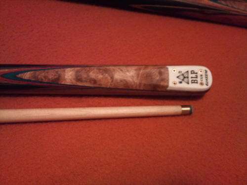 BLP Hand Made Professional Snooker Cue - 1 piece or 3/4 split Ashwood / Maple - *FREE 6" Extension*