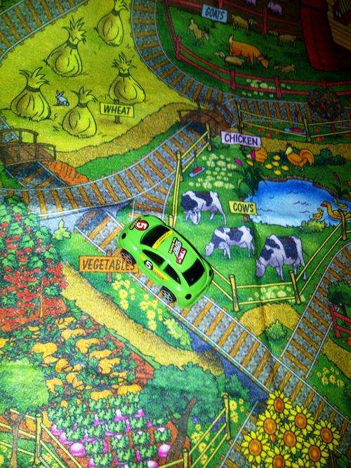 Mat and Car for Hours of Fun