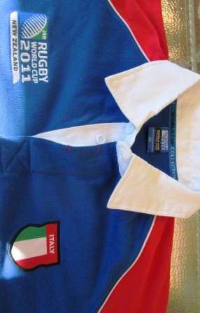 Rugby World Cup 2011 Jersey Italy - Collectors Item Size XL