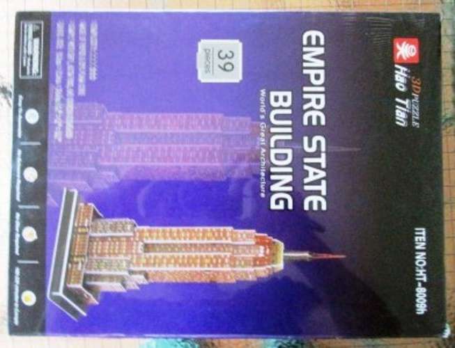 3 D Wooden Puzzle - Empire State Building