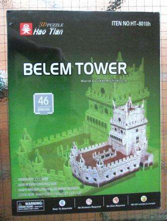 3 D Wooden Puzzle - Blem Tower
