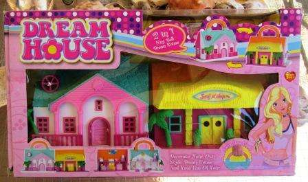 Dream House - 2 in 1 Mini Doll Dream House