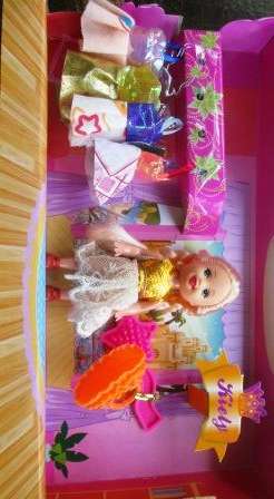 Doll with outfits