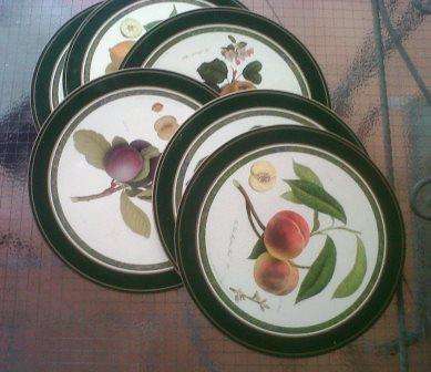 Very Rare and Unique lot of Coasters and Place Mats Wooden