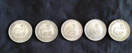 *CROWN SPECIAL* 1952 George VI Crowns Set of 5 @R1 Start No Reserve #4