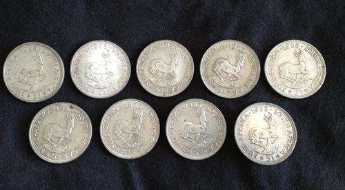 *CROWN SPECIAL* 1953 Elizabeth II Crowns Set of 9 @R1 Start No Reserve #5