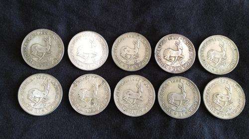 *CROWN SPECIAL* Elizabeth II Crowns Set of 10 @R1 Start No Reserve #6