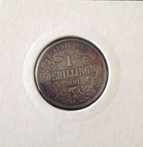 *** 1897 ZAR 1 SHILLING ***