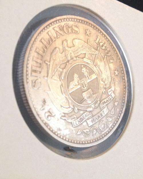 *** 1897 2 1/2 SHILLINGS A/UNC ***