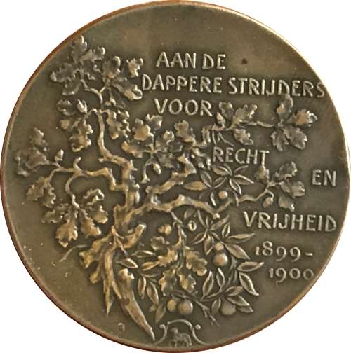 Austria Mint | 1900 Kruger Medal by Anton Scharff | Kruger 75th Birthday Commemorative Strike | UNC