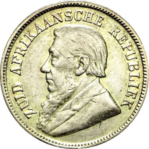 Premium ZAR Gold | 1896 ZAR 1/2 Pond AU | Lustrous | Sought After in higher grades
