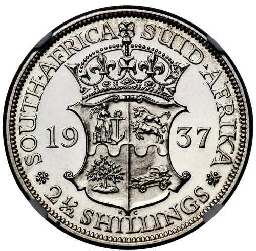 S. Africa: 1937 KGVI Proof Set NGC Certified PF65 - PF66