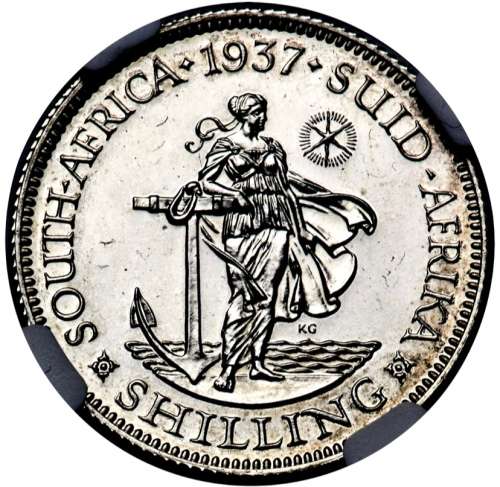 S. Africa: 1937 KGVI Proof Set NGC Certified PF65 - PF66